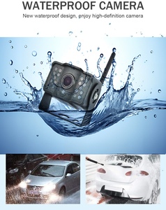 7 ''1080p 2 kỹ thuật số RV không dây sao lưu hệ thống <span class=keywords><strong>camera</strong></span> đường cao tốc màn hình cho RV Trailer Xe Tải xe buýt motorhomes tầm nhìn ban đêm - Product Image 3