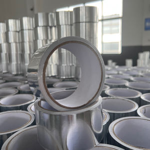 <span class=keywords><strong>Cinta</strong></span> <span class=keywords><strong>Adhesiva</strong></span> Metalizada de Aluminio OPP Plateada, Acrílica, de 60 Micras, para Embalaje - Product Image 6