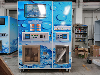 Distributeur automatique d'eau glacée PUKUI PK-ICE180 |   Production de glace de 180 kg/24 h |   Système d'eau 800GPD |   Service en libre-service |   OEM/ODM |   SDK