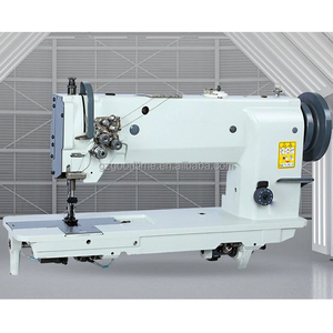 Industrial Lockstitch <b>Sewing</b> <b>Machine</b> with Walking Foot 750W Motor for High-Volume Leather Goods Production - Product Image 1