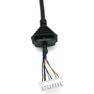 カスタムRJ45コイル状イーサネットケーブル、スパイラル格納式LANパッチコード、8P8Cオス-オス、ストレインリリーフ付き - Product Image 3
