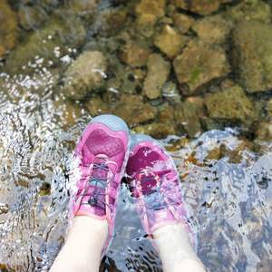 Chaussures d'eau légères pour femmes à séchage rapide sandale de randonnée été <span class=keywords><strong>Trekking</strong></span> marche respirant caoutchouc souple/EVA/maille - Product Image 5