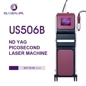 Global ipl Carbon Peeling Haut Laser Pigment Narben entfernung Q Switched Nd Yag Laser Tattoo entfernungs maschine Beauty Equipment