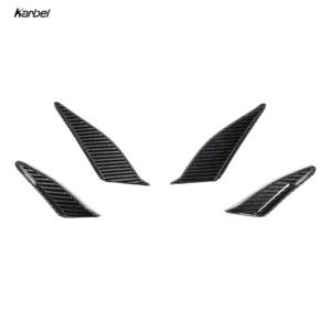 Alerones Delanteros de Fibra de Carbono Karbel para Audi A3 <span class=keywords><strong>S</strong></span> <span class=keywords><strong>Line</strong></span> y S3 8V.5 2017-2020 Sedán, Fibra de Carbono Preimpregnada - Product Image 2