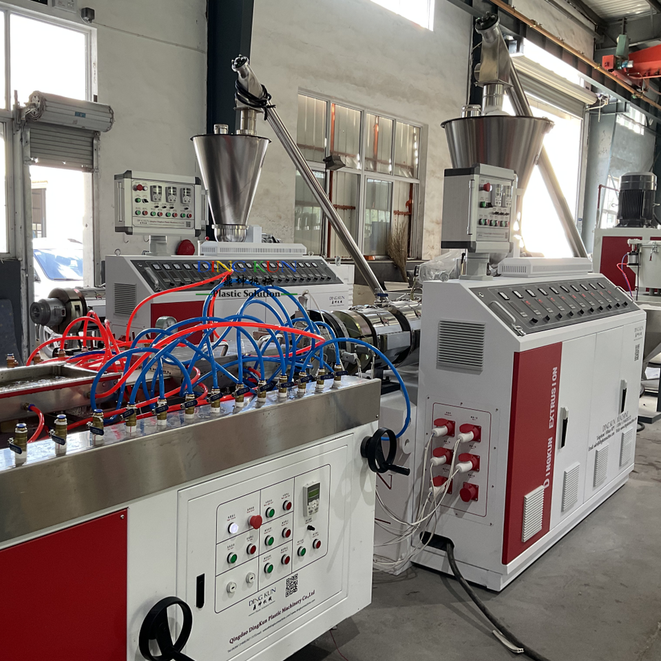 High Precision PVC CPVC Window Door Profile Extruder Line for Window ...