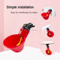 YYC volaille tasses à boire poulet tasses à eau automatique mamelon tasse Kit caille poulet buveur poulet abreuvoir