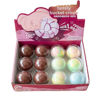 Boule de cire anti-stress super douce et satisfaite de son son de compression, faite à la main, croustillante, en forme de boule à pincer, saveur menthe, chocolat noir et matcha
