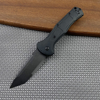 Couteau pliant de poche BM9070 AU.TO pour la défense personnelle en extérieur, camping en milieu sauvage, couteau tactique de survie portable, outil EDC tranchant
