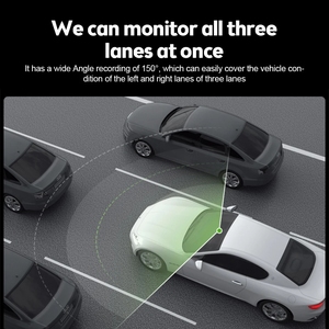 360 graden autocamera rijrecorder Wifi auto <span class=keywords><strong>DVR</strong></span> HD 1296P dashcam auto recorder video dashcam 24 uur parkeerbewaking black <span class=keywords><strong>box</strong></span> - Product Image 6