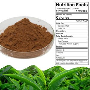 थोक मूल्य कोम्बुचा चाय निकालने की उच्च गुणवत्ता वाले कारखाने की आपूर्ति त्वरित काली चाय कोम्बुचा चाय पाउडर - Product Image 2