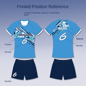 Nuova Divisa da <span class=keywords><strong>Pallavolo</strong></span> Estiva 2025 per Uomo, Manica Corta, Stampa Digitale di Alta Qualità, Asciugatura Rapida, <span class=keywords><strong>Set</strong></span> Personalizzato - Product Image 3