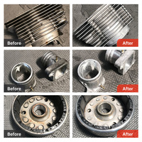 Skymen Hochdruck-Rotationskorb-Spritzwaschanlage Industrieller Ultraschallreiniger für Autoteile, Motorblöcke, Lager und Zylinderköpfe
