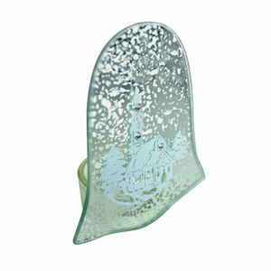 Portacandele in Metallo con Design a Campana in Vetro, Cilindro per Candele Tealight, per Matrimoni e Decorazioni Natalizie, Logo Personalizzabile - Product Image 2