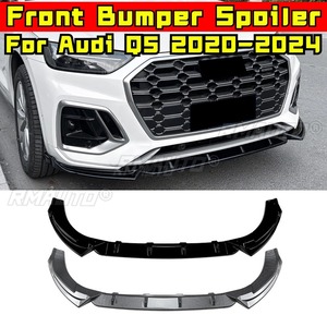 Car Front Bumper Spoiler Lip Diffuser Splitter Modification Part For Audi Q5 FY <b>Sline</b> Late Stage 2020-2024 Car Accessories - Product Image 2