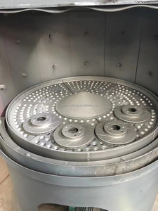 Q35 Serie Rotierende Drehtisch-Strahlreinigungsmaschine für Aluminiumlegierungsfelgen-Oberflächen mit PLC-Motor zum Polieren - Product Image 3