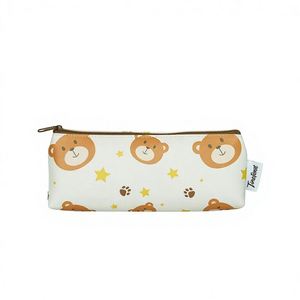 Customizable Kawaii Design PU Leather Pencil Case Large Capacity <b>School</b> Pouch for Students Boys and Girls Custom Pencil <b>Bag</b> - Product Image 2