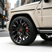 Jantes de camion noires de 6*139,7 17 18 19 20 22 24 26 28 pouces, roues tout-terrain en alliage forgé pour Jeep Grand Cherokee Range Rover
