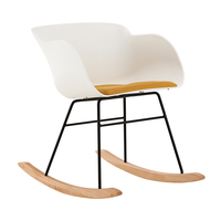 Chaises en bois design simple et moderne pour restaurant, salle à manger, café et cafés, en plastique, bon marché