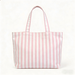 Sac fourre-tout en toile de coton biologique personnalisé avec logo imprimé, écologique, recyclable, réutilisable, uni, vierge, avec poignées en corde - Product Image 2