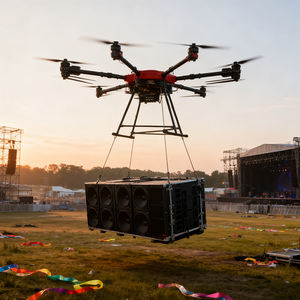 Dron QD-ZF-T100 con Capacidad de Carga de 100 kg, con Rendimiento de Vuelo Estable en Condiciones de Viento Fuerte y Despegue y Aterrizaje Confiables - Product Image 2