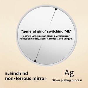 <span class=keywords><strong>Espejo</strong></span> de maquillaje de escritorio portátil para el hogar, tocador de princesa de estilo Ins Popular <span class=keywords><strong>con</strong></span> <span class=keywords><strong>espejo</strong></span> de belleza para dormitorio de estudiantes - Product Image 4