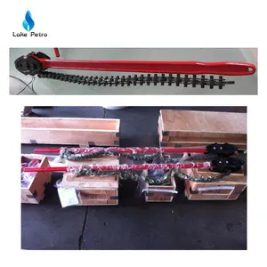 48in Chain Tong Chain Wrench With Integral Heat Treatment Handle