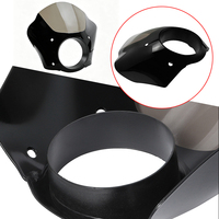 Pare-brise de phare de moto pour Harley XL883 XL1200 48 Dyna, carénage avant