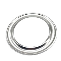 Oeillets de chapeau en métal de fer galvanisé avec œillets ronds en argent avec finition zinguée pour produit de quincaillerie pour chapeau