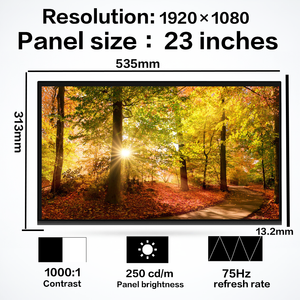 23.8 นิ้วจอแอลซีดีสำหรับเอเซอร์ Aspire C24 <span class=keywords><strong>AIO</strong></span> LM238WF2-SSK1 MV238FHM-N20 LM238WF2-SSK2 LTM238HL06 - Product Image 2