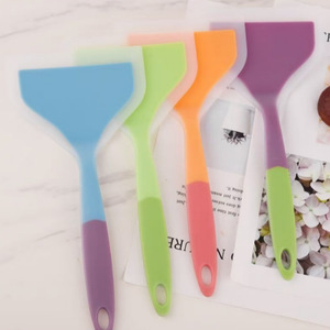 Silicone Spatula Set 4 Pcs Heat Resistant For Cooking Baking Pancake Making Non Stick Safe For Pans - Product Image 2