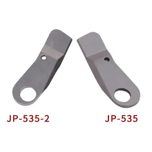 Peças de reposição de máquina de bordado, faca esquerda e direita jp-535-2 jp-535