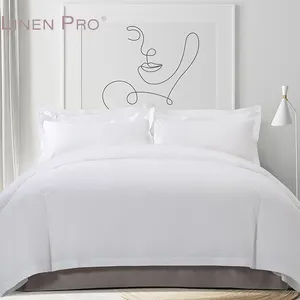 LINENPRO中国供应商豪华高品质100% 棉大号选择酒店床上用品被子套装