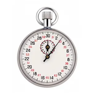 手持式教学不锈钢15分30秒/Crycle运动计时手表跑步训练机械秒表计时器