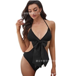 ชุดชั้นในเซ็กซี่ใหม่จาก Qianxiu Foreign Trade: เซ็กซี่ ยั่วยวน น่ารัก และบริสุทธิ์ - ซีทรู โชว์สัดส่วน ดึงดูดใจ สีดำและสีแดง - ขายส่ง - Product Image 5