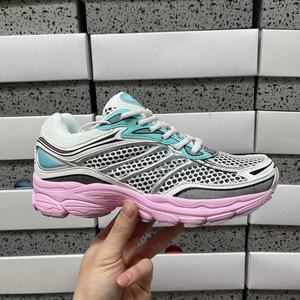 Chaussures de sport de luxe de haute qualité pour couple, design multicolore, semelles épaisses, chaussures de marche à lacets, chaussures décontractées 2026 - Product Image 6