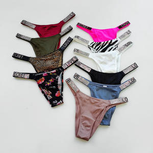 Ingrosso Biancheria intima da donna Sexy da donna traspirante Sexy a vita bassa <span class=keywords><strong>intimo</strong></span> da donna di marca di lusso Sexy - Product Image 5