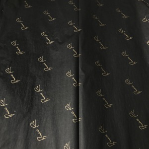 Lavender Scented Customize Design Rose Gold Luxury Gift Custom Wrapping Paper For Clothes Packaging
