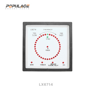 Panneau de commande de synchronisation Populace LX6714 pour générateur diesel, instrument de fonctionnement parallèle automatique pour applications marines - Product Image 5