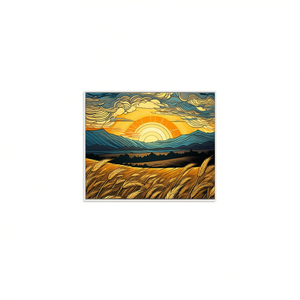 Kit de peinture par numéros personnalisé sans cadre, art mural horizontal pour adultes, décoration - Product Image 1