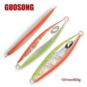 <span class=keywords><strong>Leurre</strong></span> métallique de haute qualité pour <span class=keywords><strong>Shimano</strong></span>, 197 mm/600 g, action lente, <span class=keywords><strong>leurre</strong></span> dur, faux <span class=keywords><strong>leurre</strong></span> pour la pêche au bar, catégorie Minnow, plaque en fer - Product Image 3