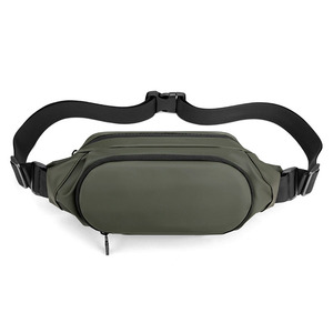 Saco de peito impermeável mulheres e homens para ciclismo e corrida Zipper encerramento Fanny Pack-Sport Bags - Product Image 1