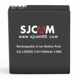 Batterie Li-ion rechargeable <span class=keywords><strong>SJCam</strong></span> M20 3.7V pour caméra d'action GoPro Hero 13 12 11, pièce de rechange pour <span class=keywords><strong>SJCam</strong></span> SJ6 SJ7 SJ8 - Product Image 4
