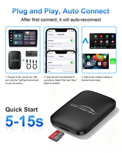 Dongle Multimedia Inalámbrico Carplay <span class=keywords><strong>para</strong></span> Autos, Caja <span class=keywords><strong>de</strong></span> Streaming Aibox Automotivo <span class=keywords><strong>Android</strong></span>, Ai Box <span class=keywords><strong>para</strong></span> Vehículo - Product Image 5