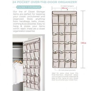 Nice <b>Shoes</b> Hanging Storage Bags Behind the Door Wall Hanging Decoration Ankle Sock Hanging Rack Fabric Phone Hanging Bag - Product Image 5
