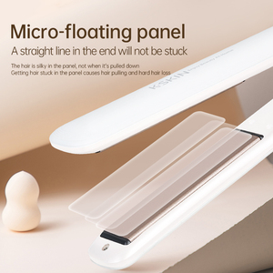 Plancha de Pelo Profesional de Cerámica PTC con Iones Negativos, Pantalla LCD, Calentamiento Rápido, Doble Voltaje, Temperatura Ajustable, para Hotel - Product Image 6