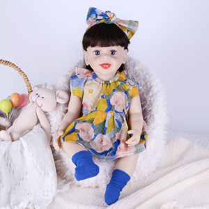Muñeca de Navidad de estilo nuevo transfronteriza 2026, traje de gateo de vinilo de estilo de dibujos animados para accesorios de muñecas, muñeca reanimada - Product Image 5