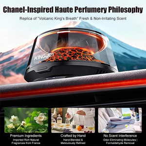 Purificatore d'Aria di Lusso Kingjoy Pioneering Volcano/Iceberg Cloud Mist, Accessorio Auto USB, Ornamento Decorativo - Product Image 4