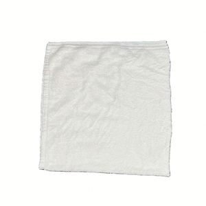 Vente directe d'usine forte absorption d'eau coton blanc <span class=keywords><strong>serviette</strong></span> de bain coton chiffons industriel blanc éponge chiffons 12x18 - Product Image 1