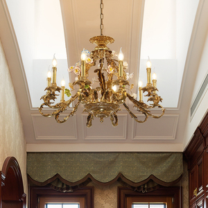 Bijouterie Laiton Or Éclairage Pour Mariage Branche Suspendue <span class=keywords><strong>Suspension</strong></span> <span class=keywords><strong>Luminaire</strong></span> Porcelaine Fleur <span class=keywords><strong>Plante</strong></span> Lustre - Product Image 2