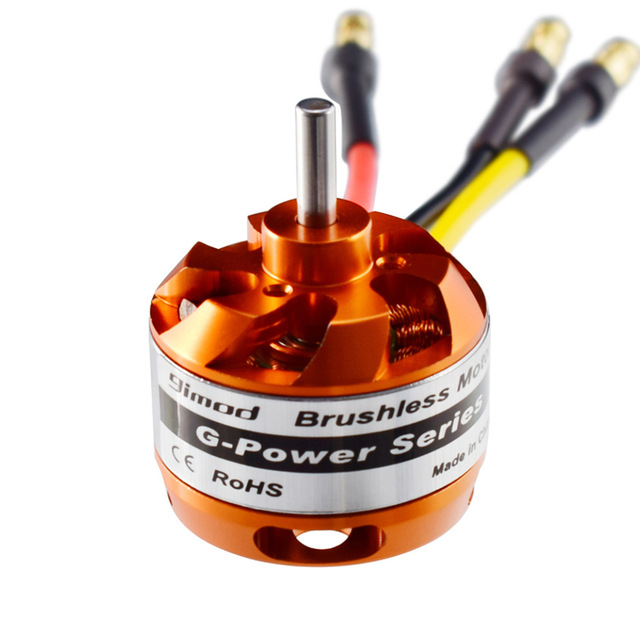 9IMOD D2822/D3542 Brushless Motor 1100KV 1450KV 1800KV 2600KV for RC Car Parts